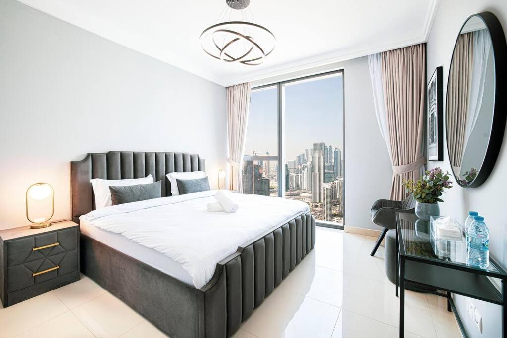 Apartament Magnificent Brand New Lux 3Br Burj & Fountain View Dubaj Zewnętrze zdjęcie