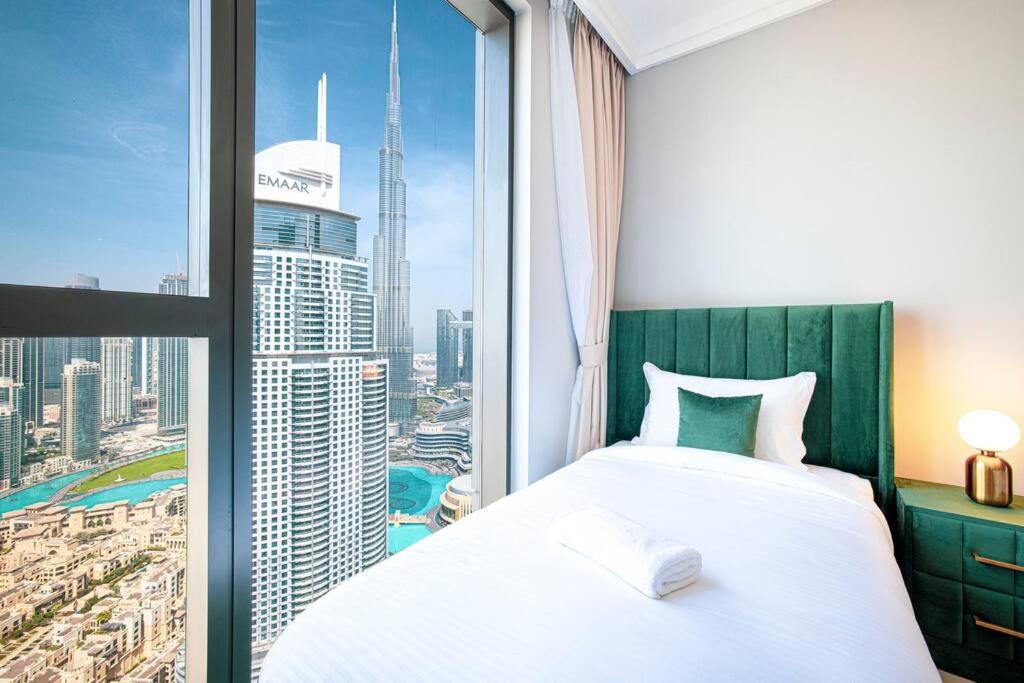 Apartament Magnificent Brand New Lux 3Br Burj & Fountain View Dubaj Zewnętrze zdjęcie