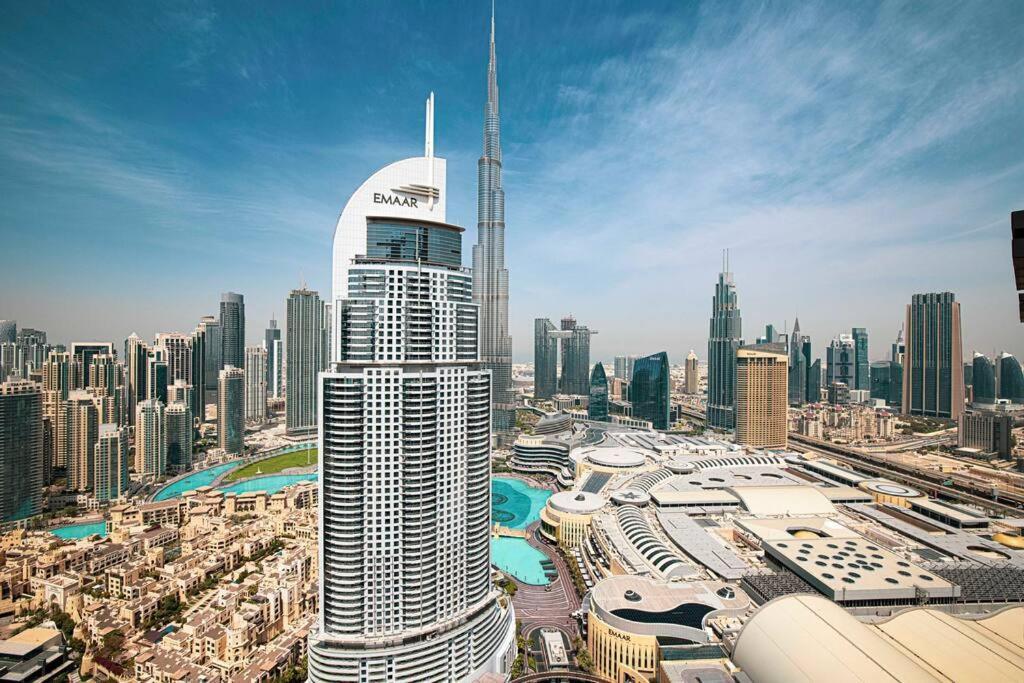 Apartament Magnificent Brand New Lux 3Br Burj & Fountain View Dubaj Zewnętrze zdjęcie