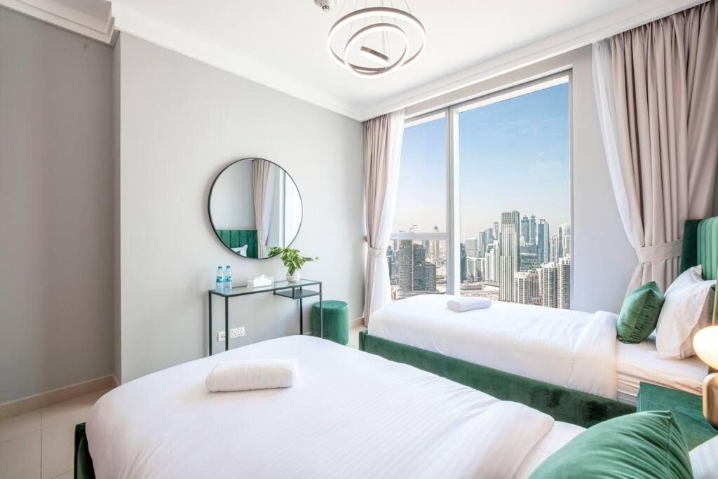 Apartament Magnificent Brand New Lux 3Br Burj & Fountain View Dubaj Zewnętrze zdjęcie
