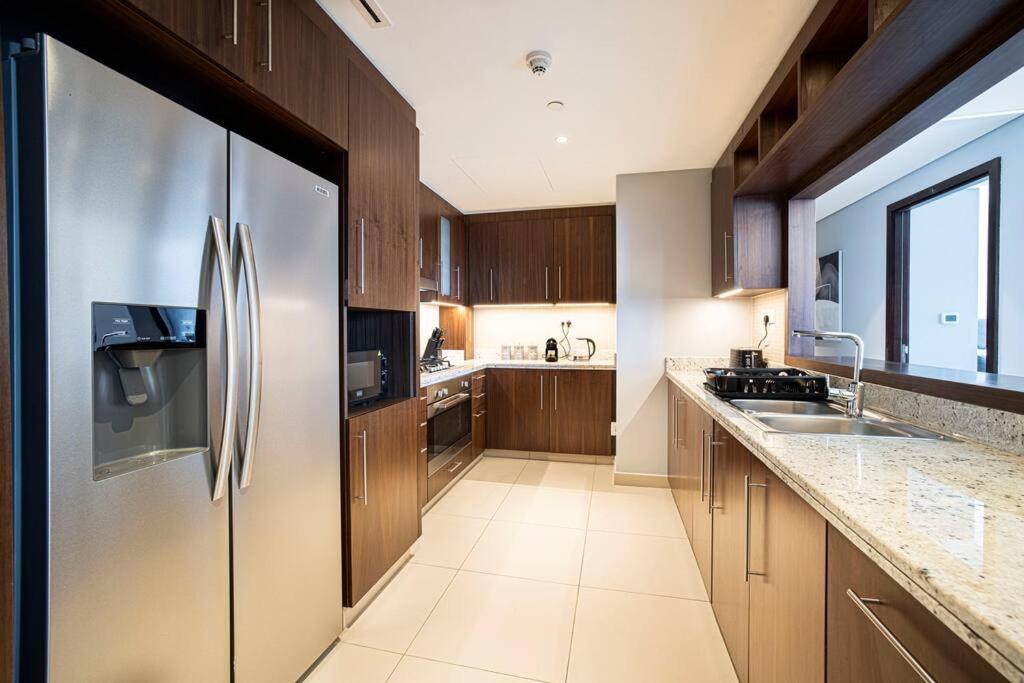 Apartament Magnificent Brand New Lux 3Br Burj & Fountain View Dubaj Zewnętrze zdjęcie