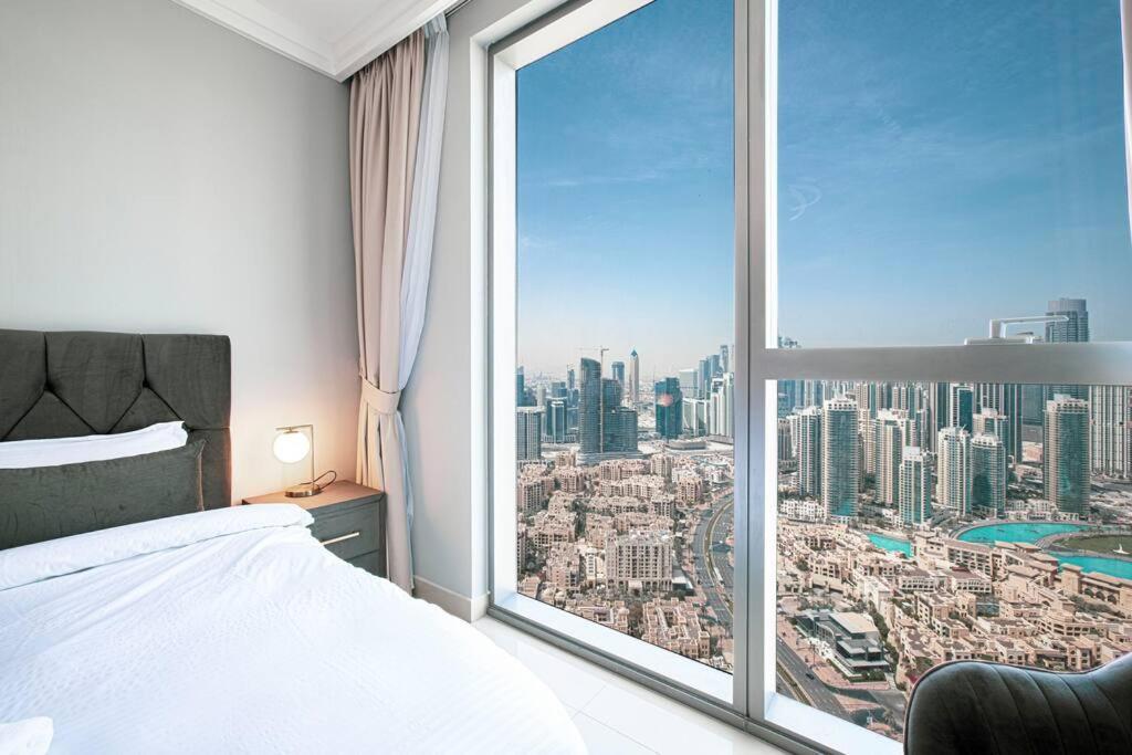 Apartament Magnificent Brand New Lux 3Br Burj & Fountain View Dubaj Zewnętrze zdjęcie